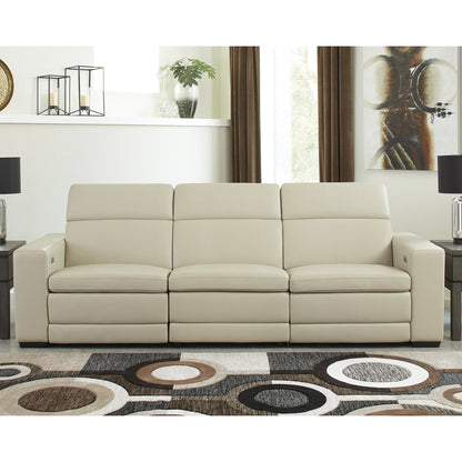 Divano reclinabile elettrico Signature Design by Ashley Texline a 4 pezzi - 93L x 43P x 32A