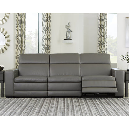 Divano reclinabile elettrico Signature Design by Ashley Texline a 4 pezzi - 93L x 43P x 32A
