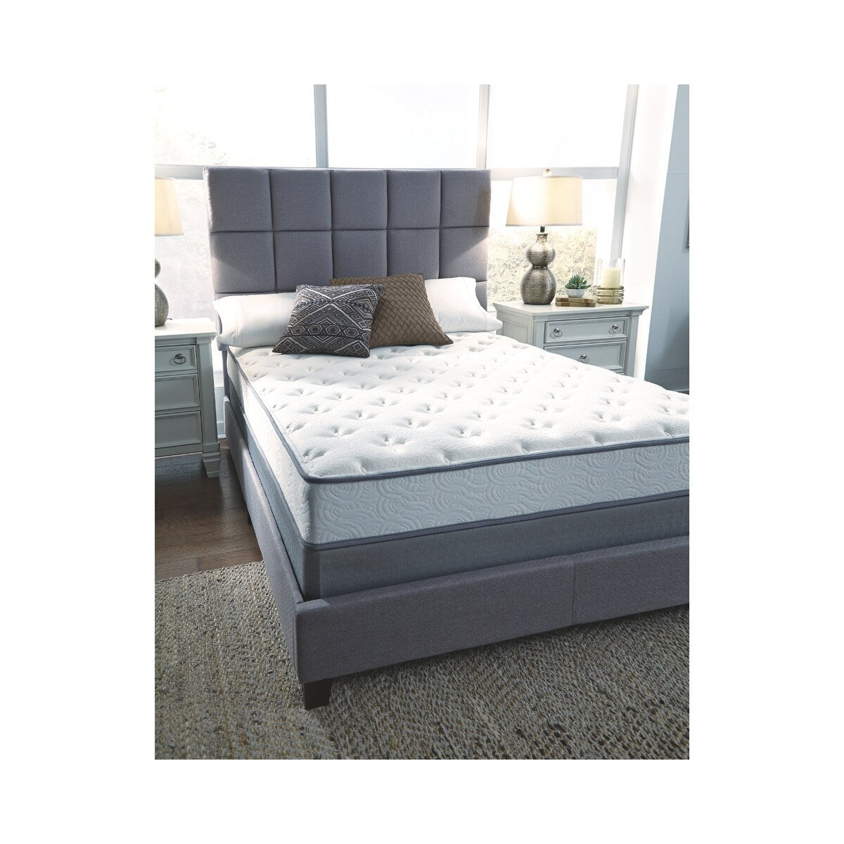 Materasso Queen Size da 8 pollici Signature Design by Ashley Tori Ltd - Bianco