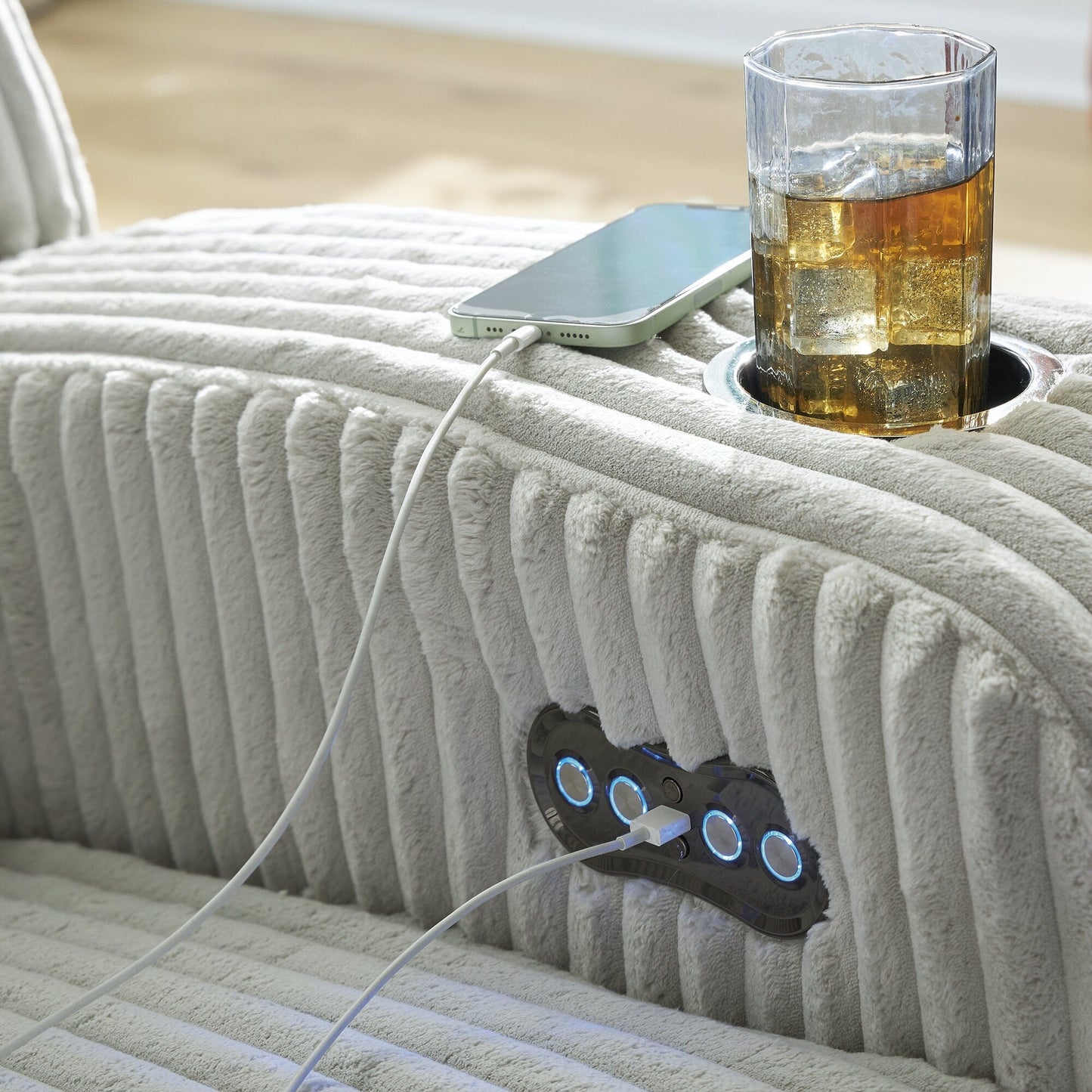 Poltrona reclinabile elettrica Signature Design by Ashley TwinBrooke