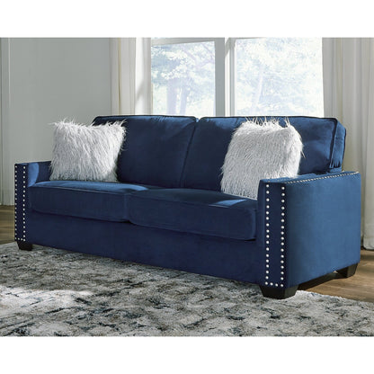Divano blu Signature Design by Ashley Wilclay - 84 L x 38 P x 37 A
