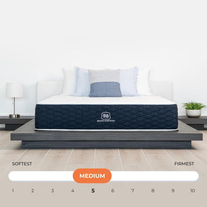 Materasso ibrido Brooklyn Bedding Signature 11 con schiuma comfort