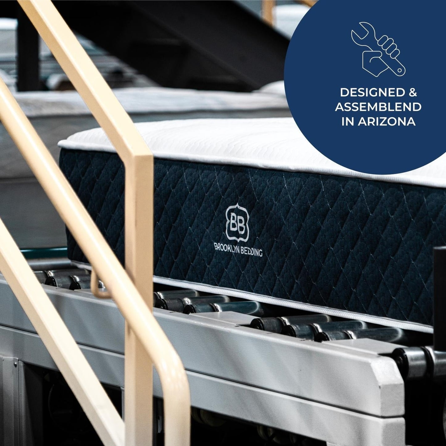 Materasso ibrido Brooklyn Bedding Signature 11 con schiuma comfort