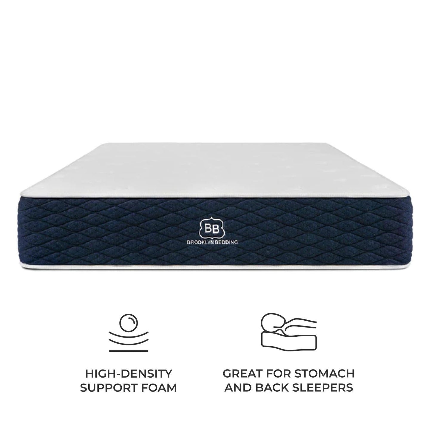 Materasso ibrido Brooklyn Bedding Signature 11 con schiuma comfort