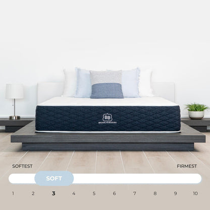 Materasso ibrido Brooklyn Bedding Signature 11 con schiuma comfort