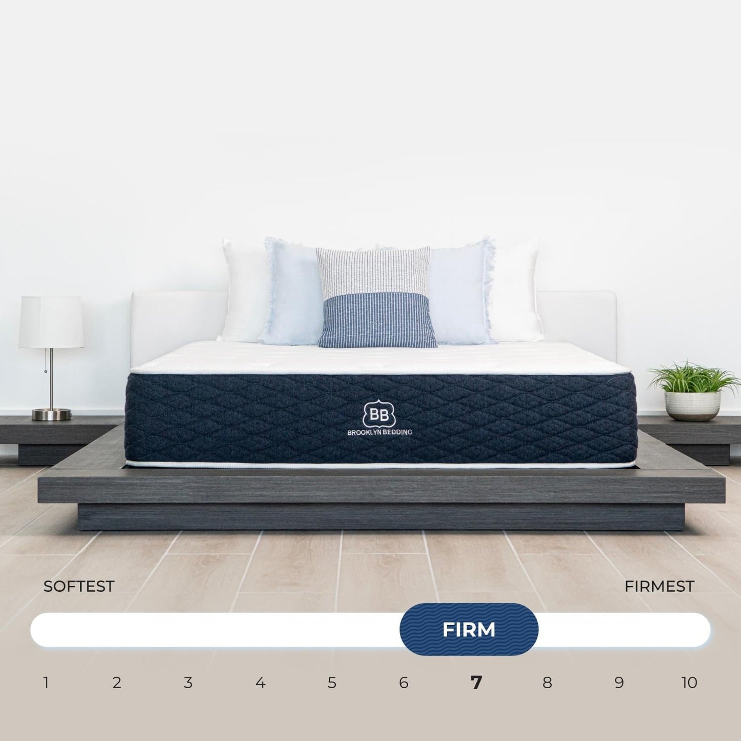 Materasso ibrido Brooklyn Bedding Signature 11 con schiuma comfort