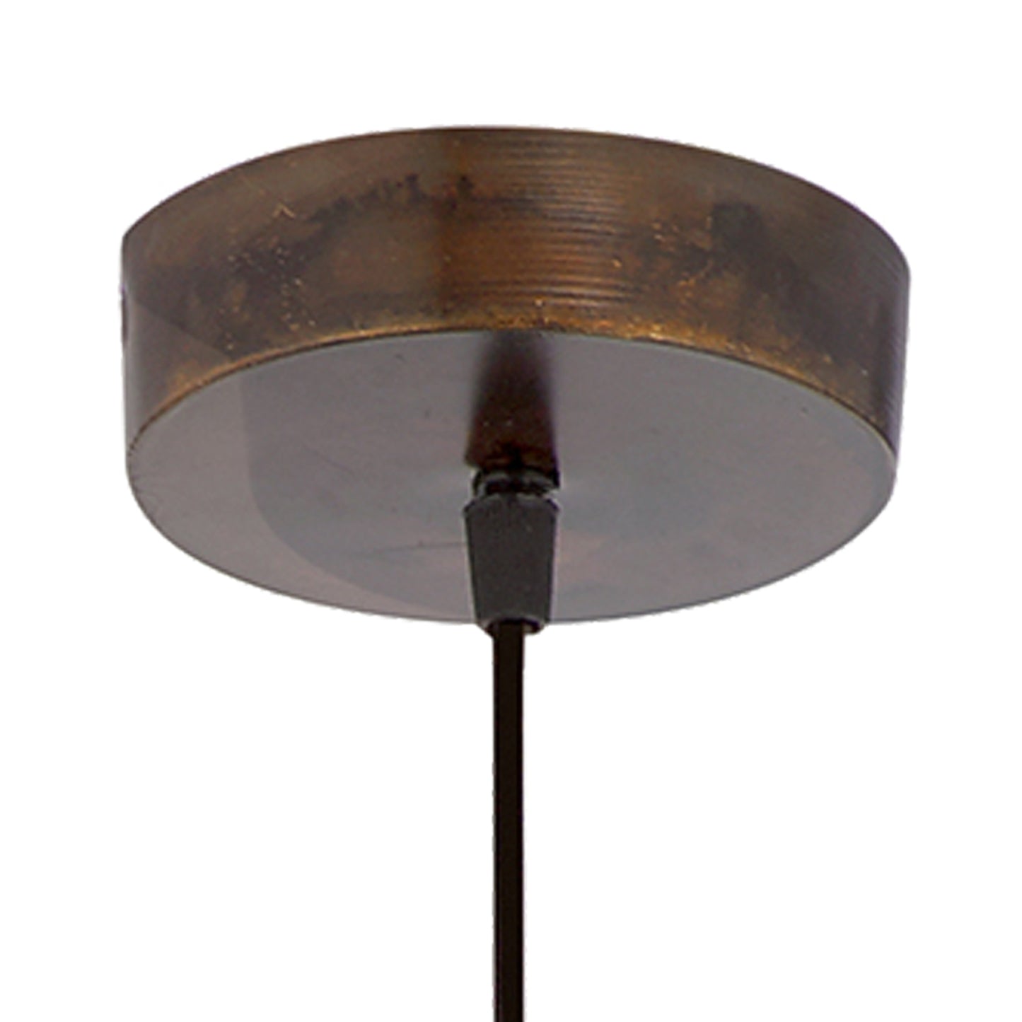 Lampada a sospensione con paralume in metallo bronzo antico Sigrid River of Goods - 11 x 11 x 11,25/70,25