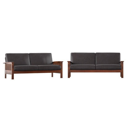 Divano in legno in stile missione Sigulda