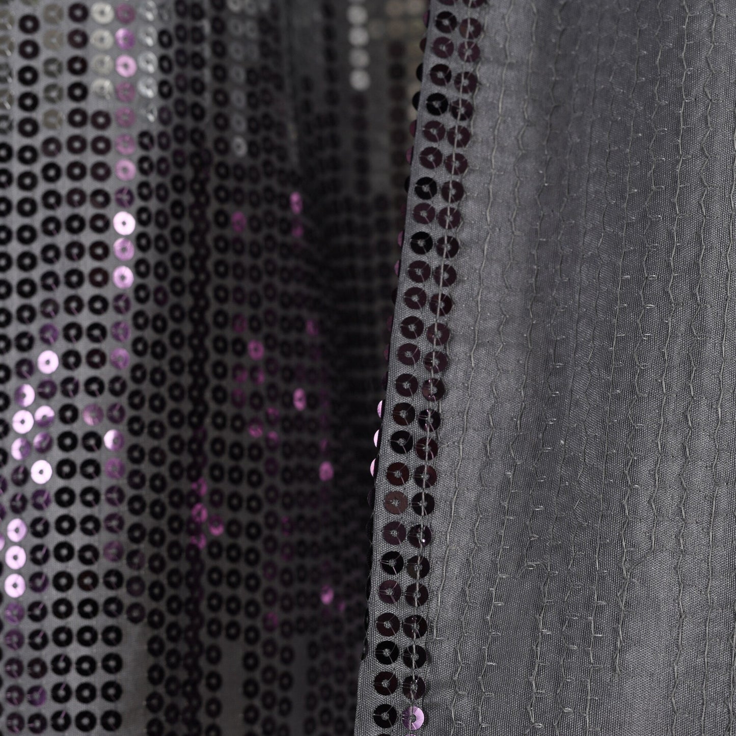 Tenda da doccia bicolore Gregor Silver Orchid Abstract Night Sky