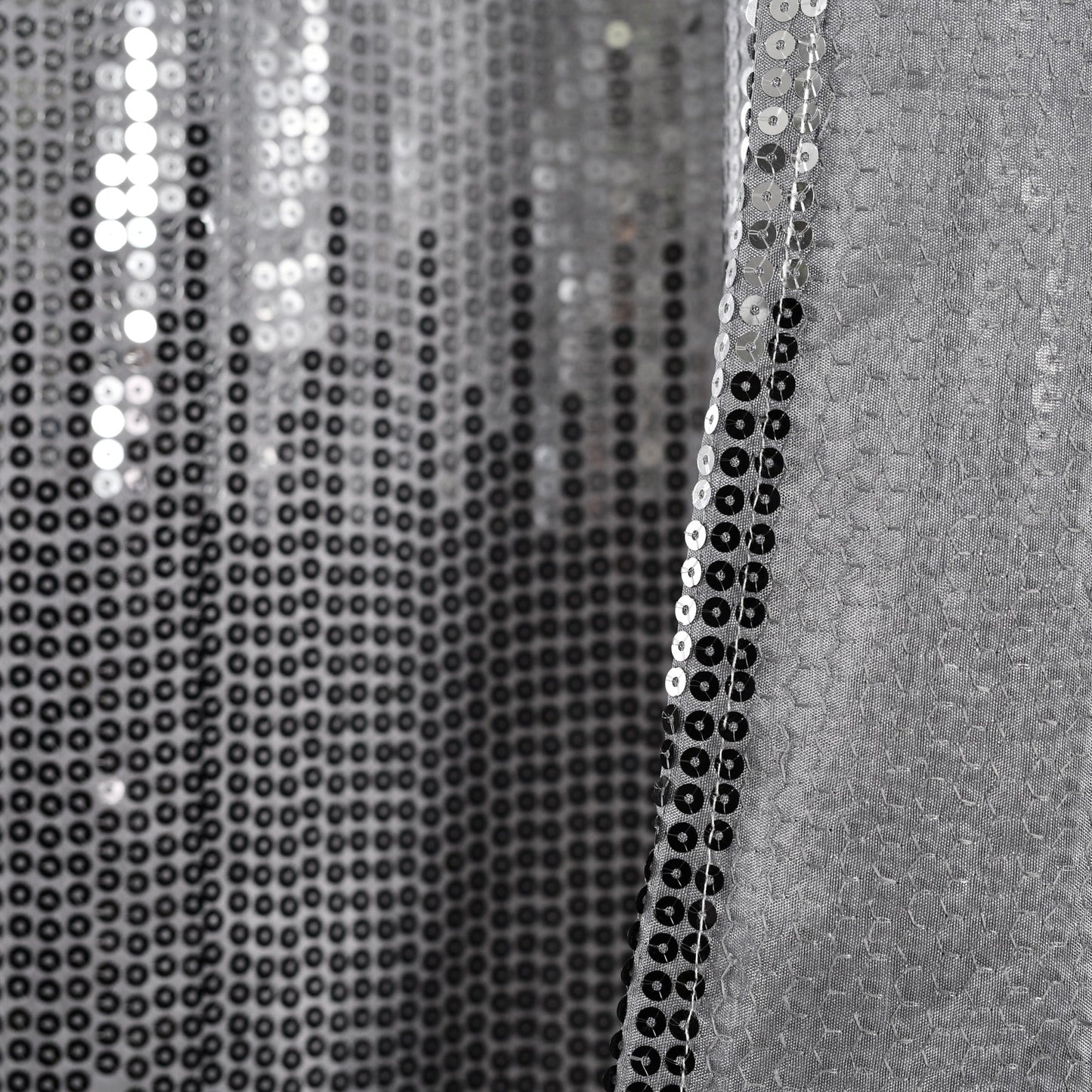 Tenda da doccia bicolore Gregor Silver Orchid Abstract Night Sky