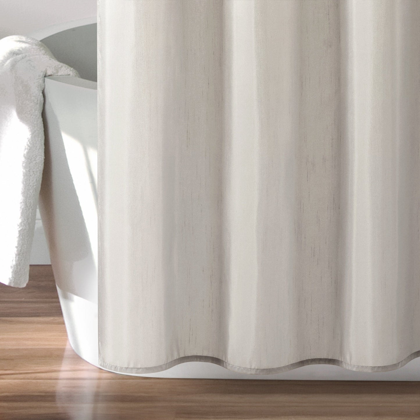 Tenda da doccia bicolore Gregor Silver Orchid Abstract Night Sky