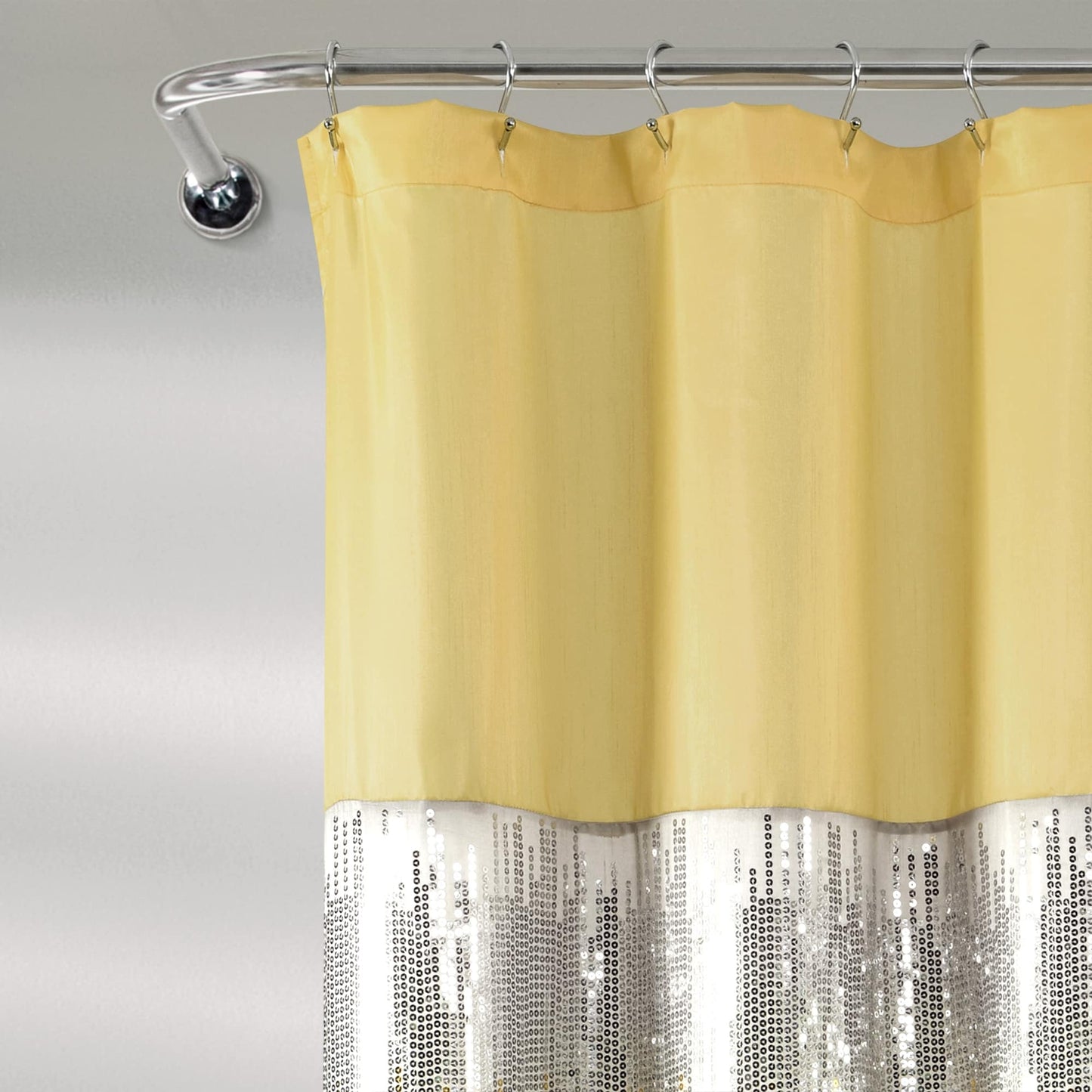 Tenda da doccia bicolore Gregor Silver Orchid Abstract Night Sky