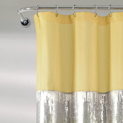 Tenda da doccia bicolore Gregor Silver Orchid Abstract Night Sky