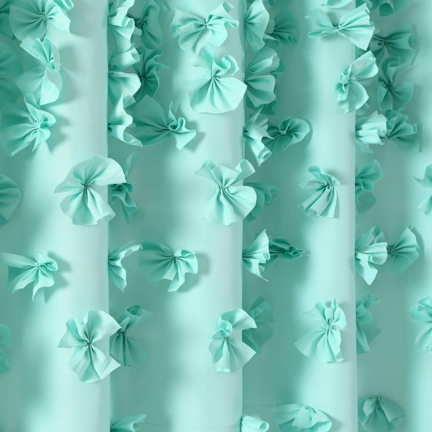 Tenda da doccia in poliestere Sterling Silver Orchid