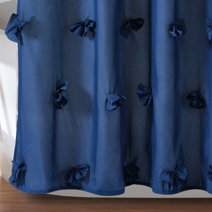 Tenda da doccia in poliestere Sterling Silver Orchid