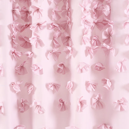 Tenda da doccia in poliestere Sterling Silver Orchid