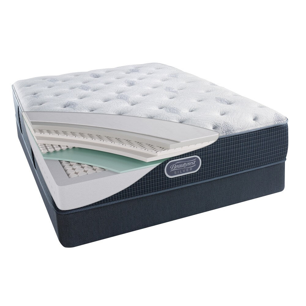 Set di materassi Beautyrest Silver Discovery Bay Luxury Firm da 13,5 pollici King-size - N/D