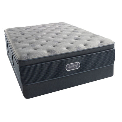 Set completo di materasso Beautyrest Silver Discovery Bay Plush Pillow Top - N/D