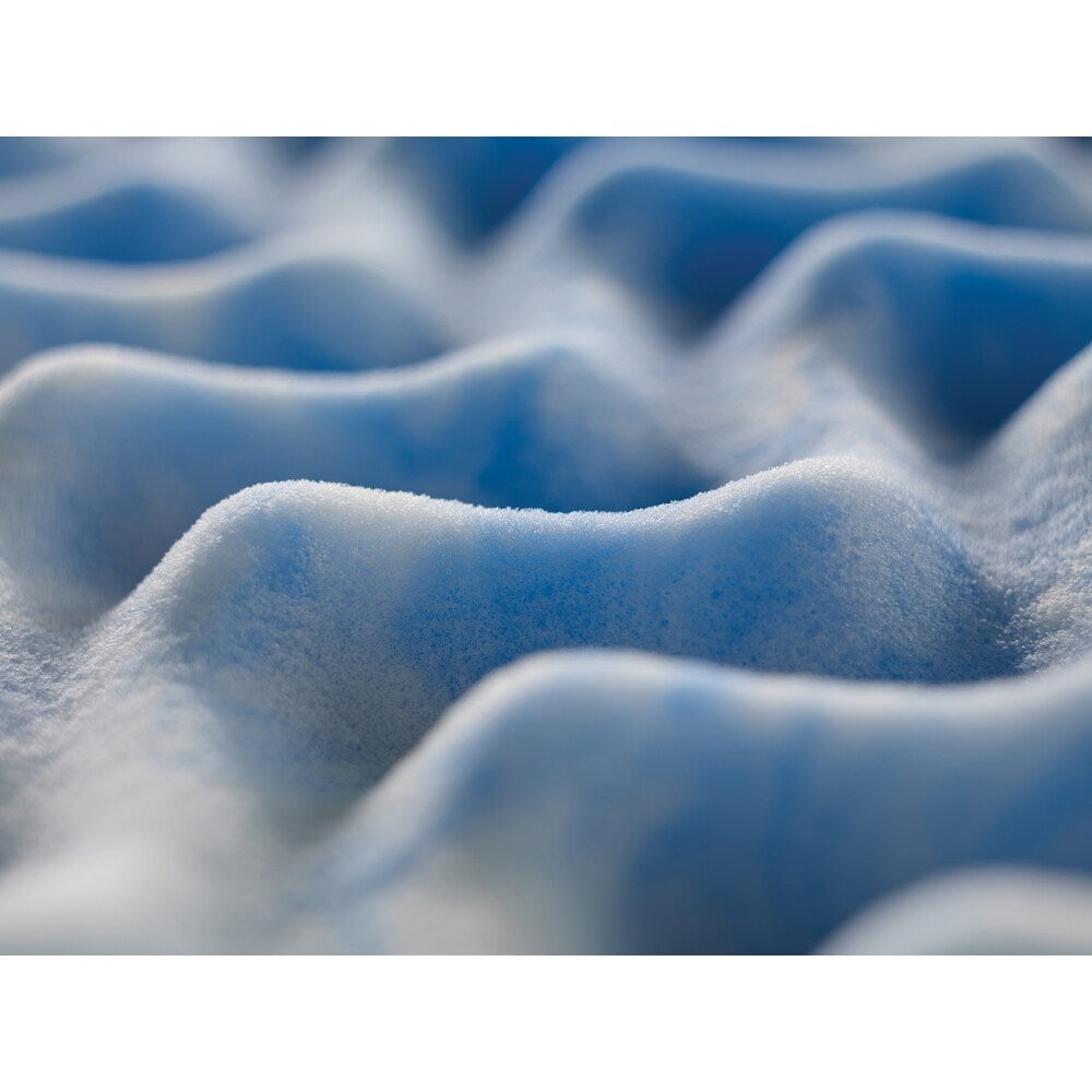 Materasso in memory foam gel Simmons Curv Nap Time da 9 pollici, morbido e compatto, per letto singolo 