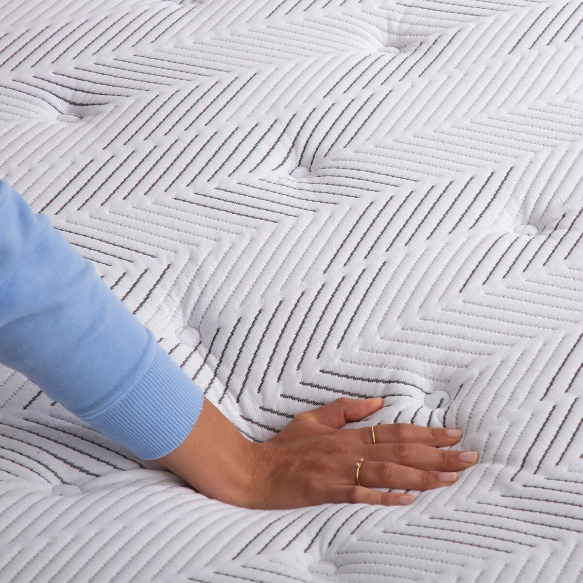 Collezione Simmons PeacefulSleep - Materasso bianco 11 Plush