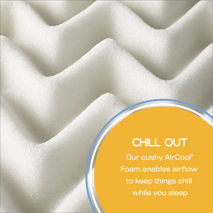 Collezione Simmons PeacefulSleep - Materasso Pillow Top bianco medio da 12