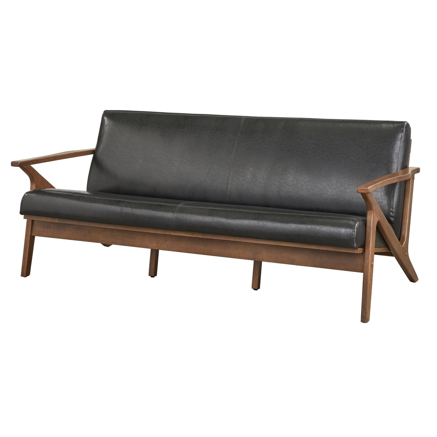 Divano in legno massello Simple Living Bianca Mid-Century