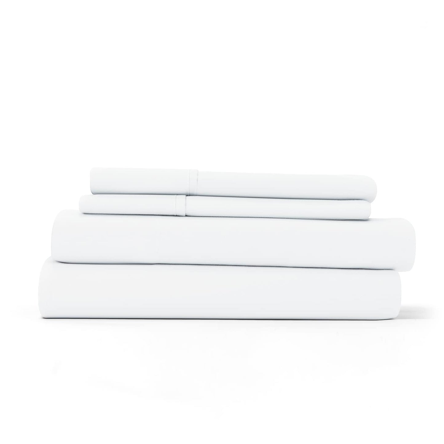 Set di lenzuola con tasche profonde ultra morbide Home Collection da 4 pezzi