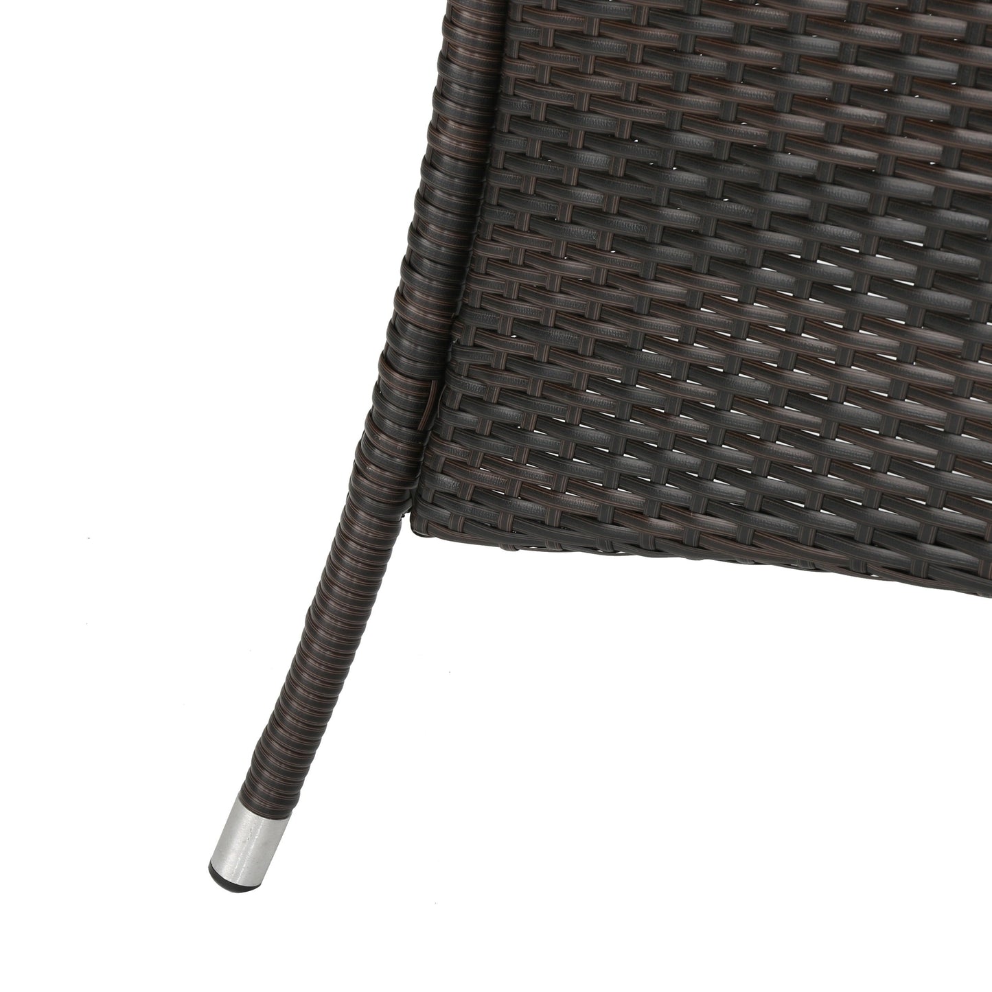 Set da pranzo in vimini Sinclair Outdoor da 7 pezzi di Christopher Knight Home