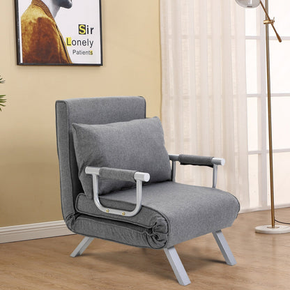 Divano letto singolo pieghevole convertibile a 5 posizioni