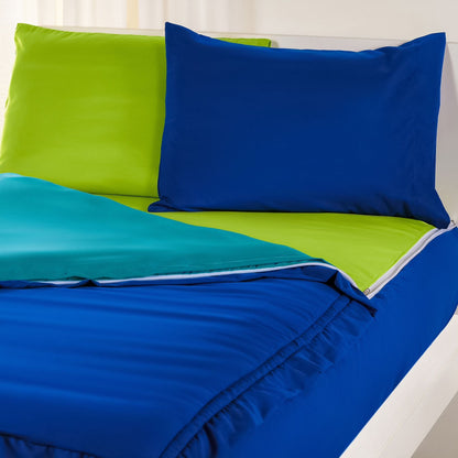 Set di biancheria da letto con cerniera Siscovers Cobalt Blue Bunkie Deluxe