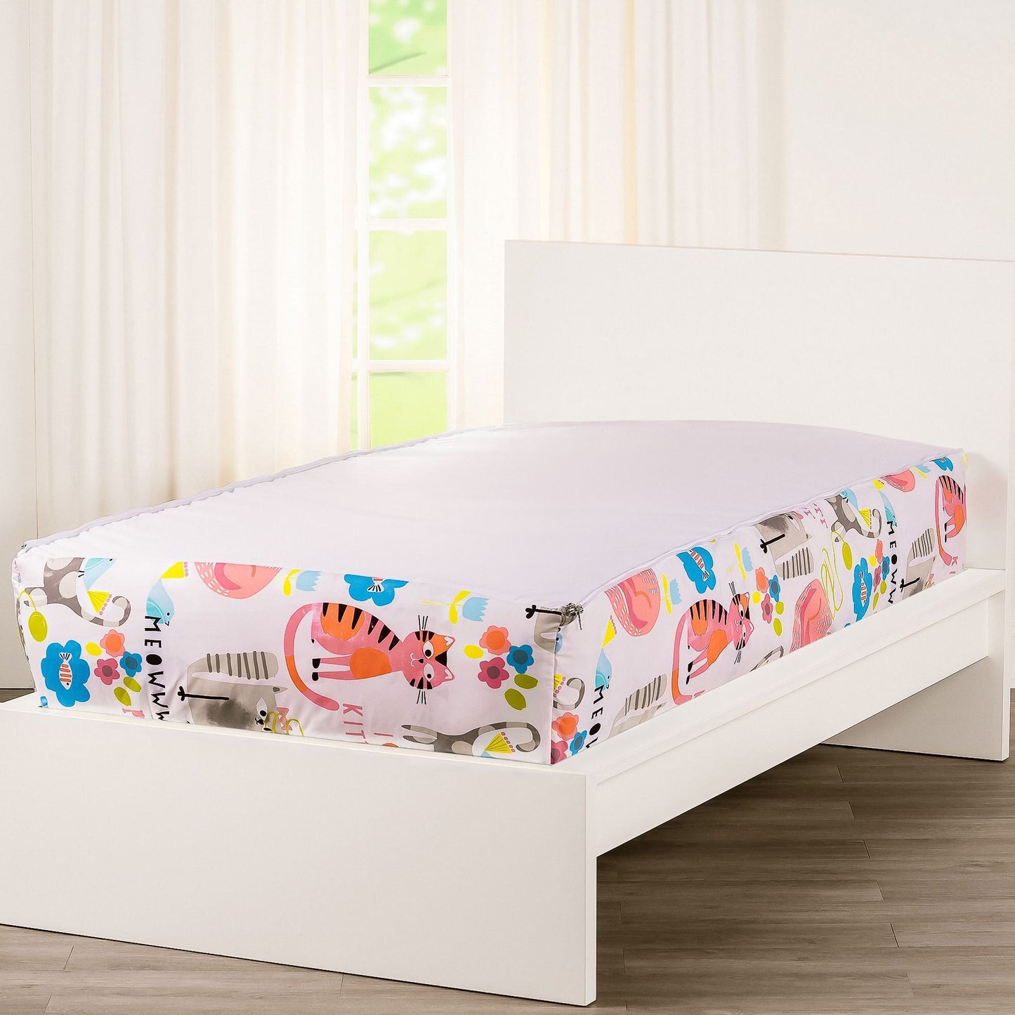 Siscovers I Heart Cats Bunkie Deluxe Set di biancheria da letto con cerniera