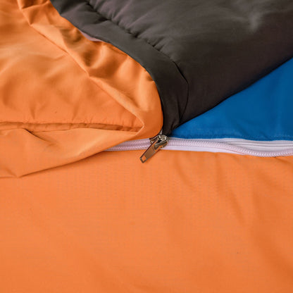Set di biancheria da letto Siscovers Orange Bunkie Deluxe con cerniera