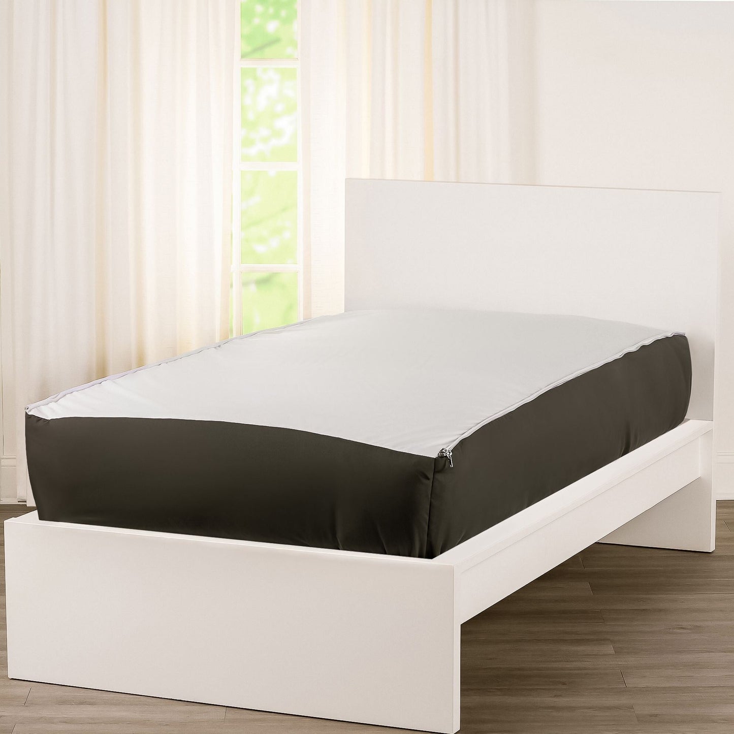 Set di biancheria da letto Siscovers Pewter Bunkie Deluxe con cerniera