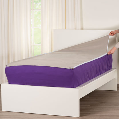 Set di biancheria da letto Siscovers Purple Bunkie Deluxe con cerniera