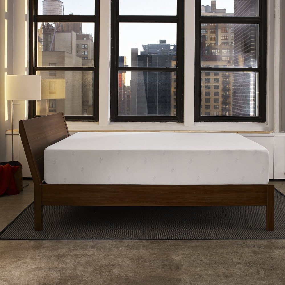 Materasso in memory foam Shiloh da 12 pollici per letto matrimoniale Sleep Innovations