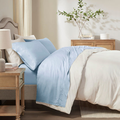 Madison Park Rayon di bambù, set di lenzuola da letto da 4 pezzi