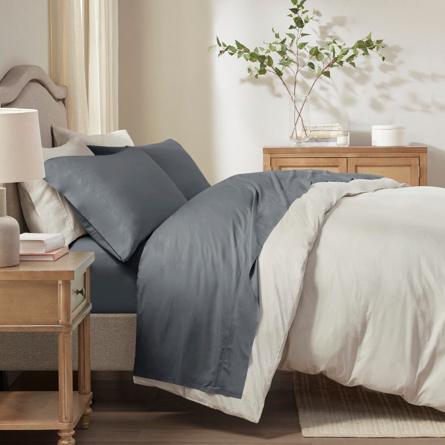 Madison Park Rayon di bambù, set di lenzuola da letto da 4 pezzi