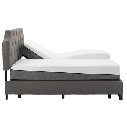 Materasso in memory foam Sleep Zone Huntington da 10 pollici e base regolabile Z150