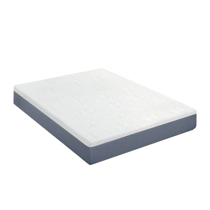 Materasso in memory foam Comfort Gel Sleeplanner da 10 pollici, grigio