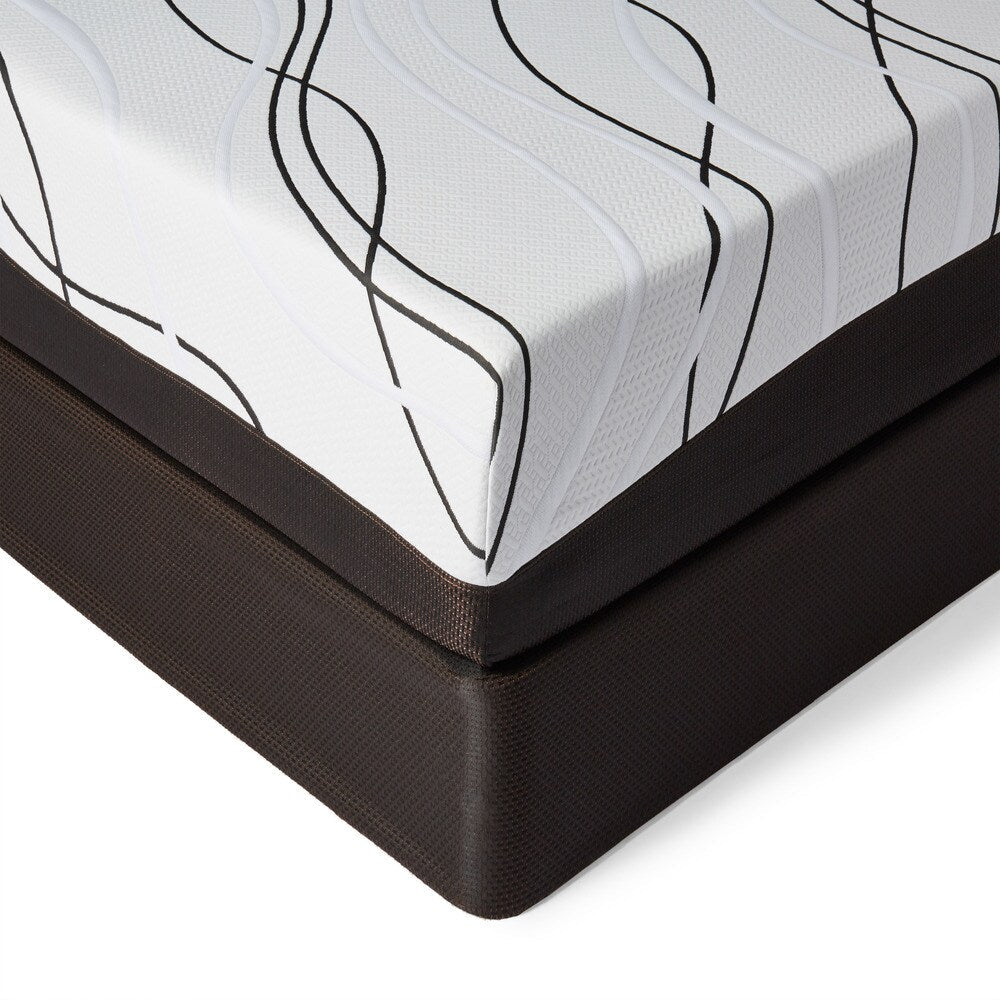 Set di materassi ibridi in memory foam gel king-size da 12 pollici Slumber Solutions