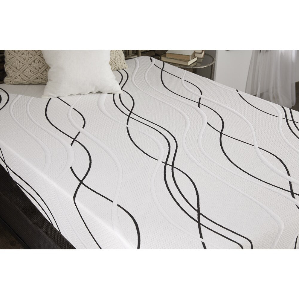 Set di materassi ibridi in memory foam gel king-size da 12 pollici Slumber Solutions