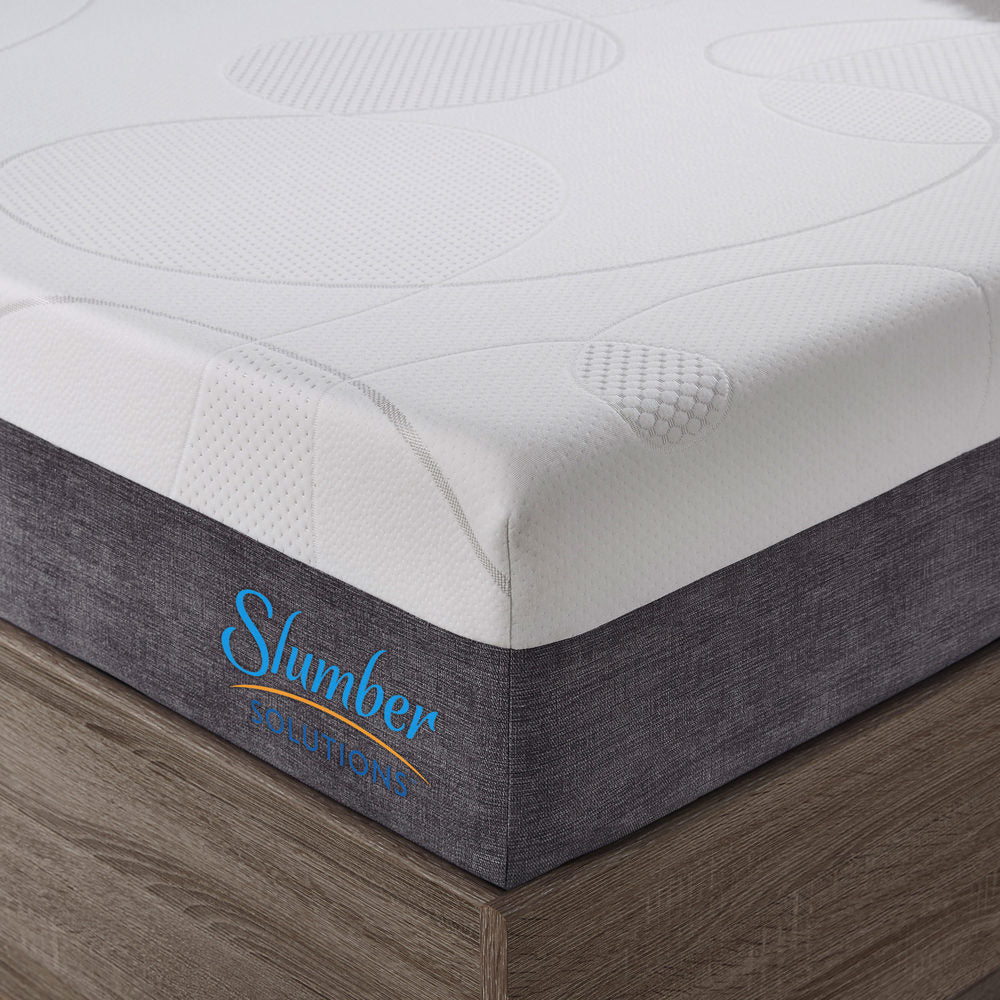 Slumber Solutions Scegli il tuo comfort Set di materassi in memory foam gel da 12 pollici
