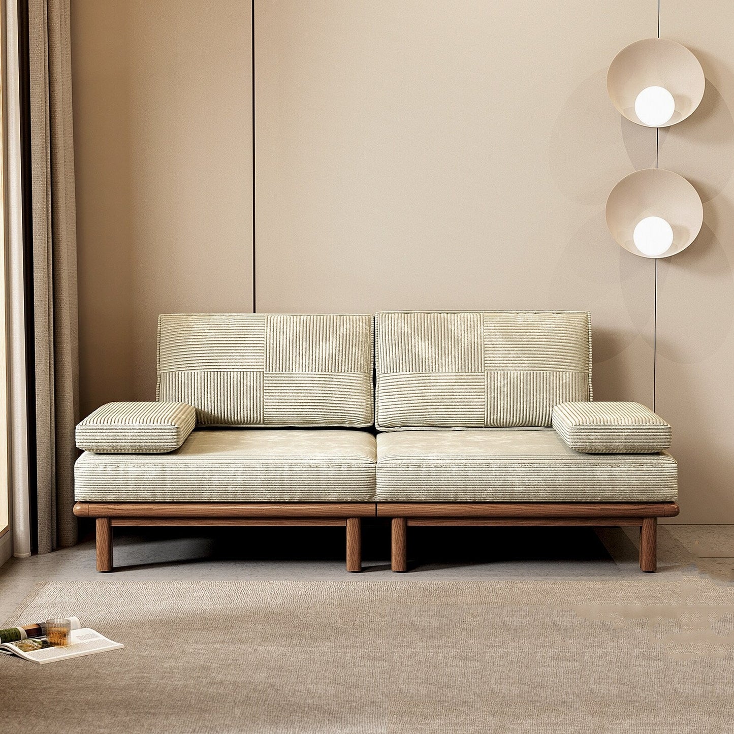 Divano letto, divano letto, divano letto estraibile, divano letto a L