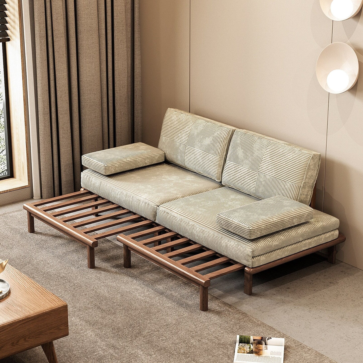 Divano letto, divano letto, divano letto estraibile, divano letto a L