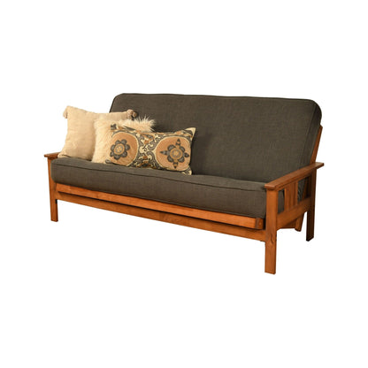 Divano Somette Monterey con finitura Barbados e coprimaterasso in lino sfoderabile