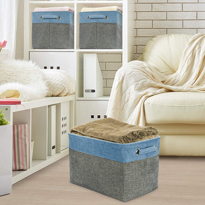 Set di cestini portaoggetti grandi Sorbus (confezione da 3)