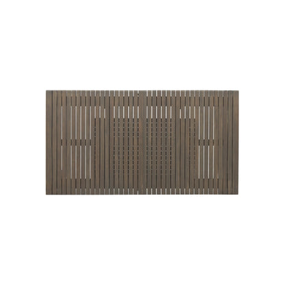 Set da pranzo per esterni Sorrento Acacia Wood da 9 pezzi con tavolo estensibile di Christopher Knight Home