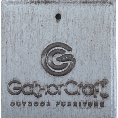 Set da pranzo in alluminio South Ponto da 7 pezzi con sedie girevoli imbottite di Havenside Home