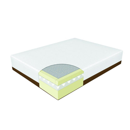 Materasso in memory foam gel Spa Supreme da 12 pollici di dimensioni standard