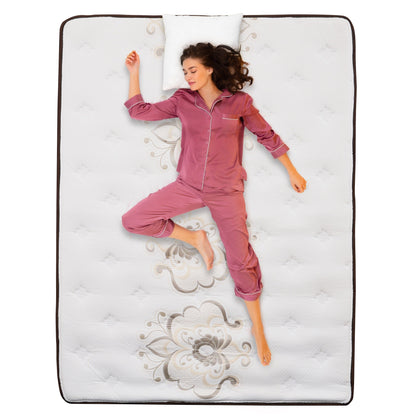 Materasso ortopedico Spectra da 14 pollici con superficie trapuntata in peluche